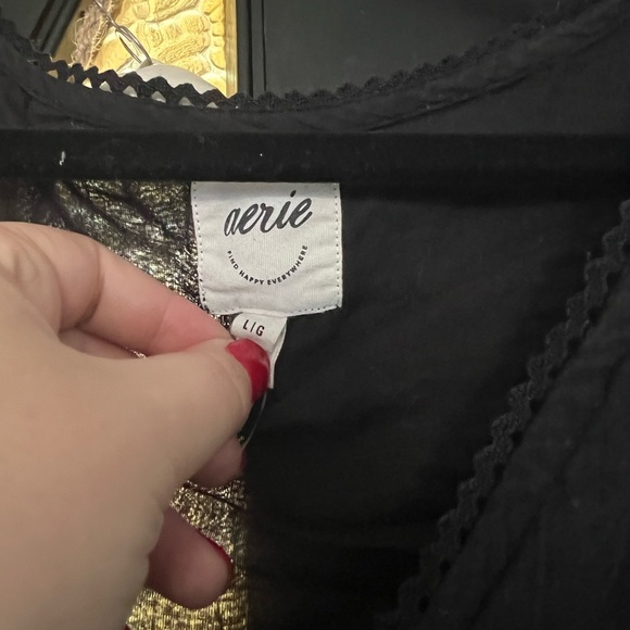 Aerie black romper - Picture 3 of 5